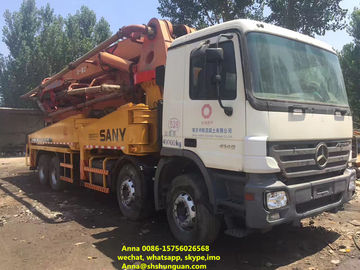中国 48メートルの力Sanyによって使用される具体的なポンプ トラック11420 * 2500 * 4000のMmのディーゼル サプライヤー