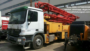 中国 300のベンツのトラックのシャーシが付いているKwによって使用される具体的なポンプ トラックによって取付けられる具体的なポンプ サプライヤー