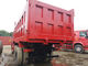 赤トラック30トンのダンプカー13000のKg車の重量のマニュアル トランスミッション サプライヤー