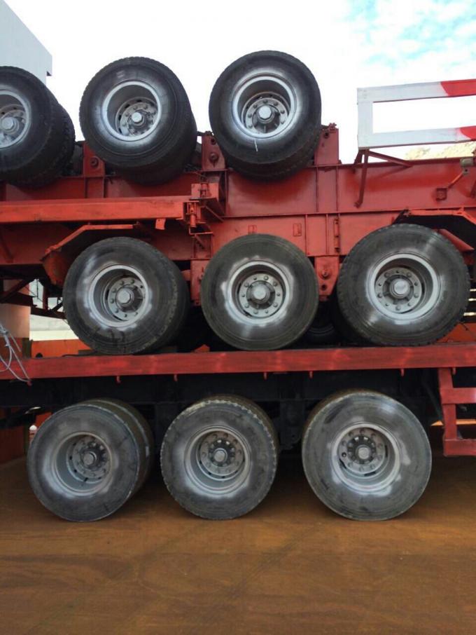 45 - 使用されたトラックのトレーラー100トンの13000 *承認される2500 * 2700のMm SGS