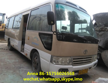 中国 29の座席はコースター バス トヨタの小型コースター バス左手の運転を使用しました サプライヤー